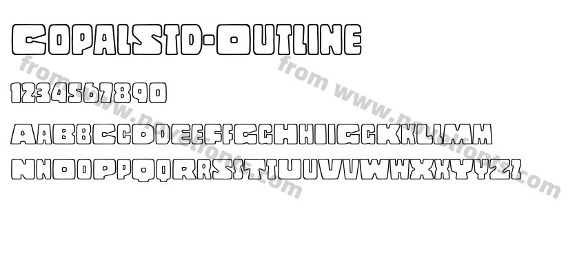 CopalStd-OutlinePreview
