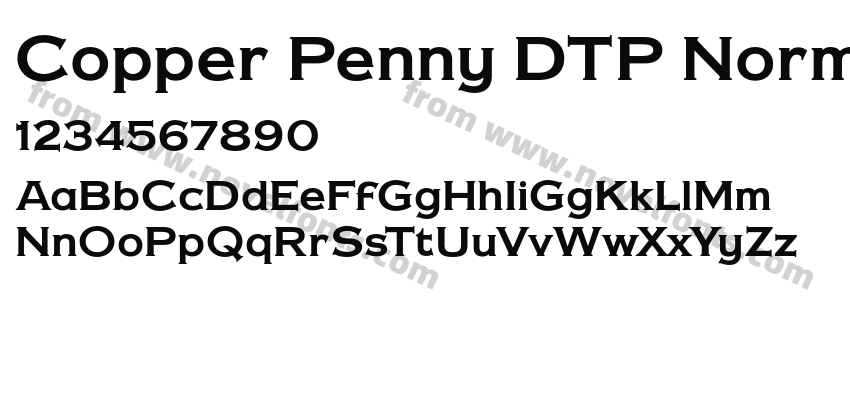 Copper Penny DTP NormalPreview