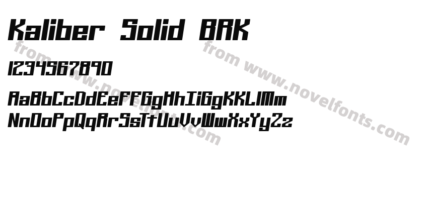 Kaliber Solid BRKPreview