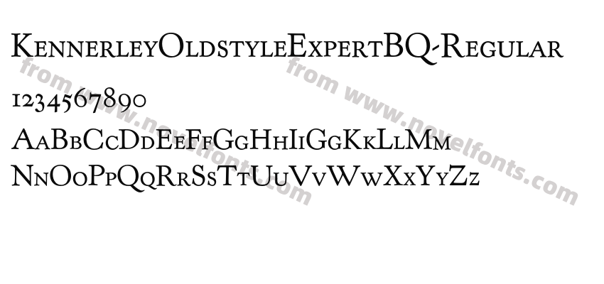 KennerleyOldstyleExpertBQ-RegularPreview