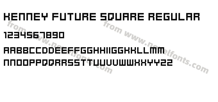 Kenney Future Square RegularPreview