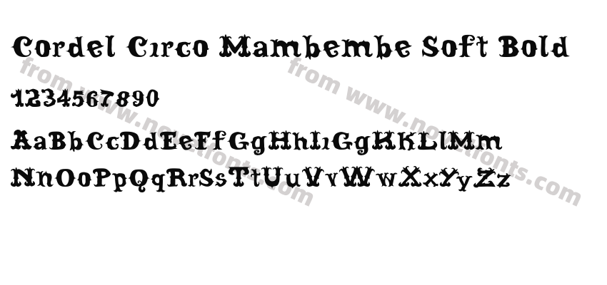 Cordel Circo Mambembe Soft BoldPreview