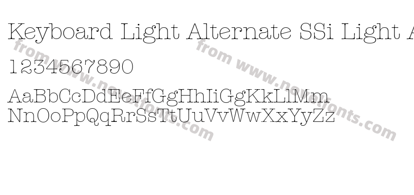 Keyboard Light Alternate SSi Light AlternatePreview