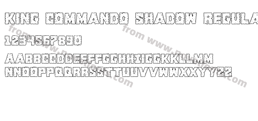 King Commando Shadow RegularPreview