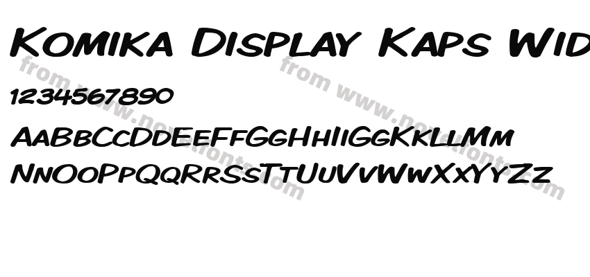 Komika Display Kaps WidePreview