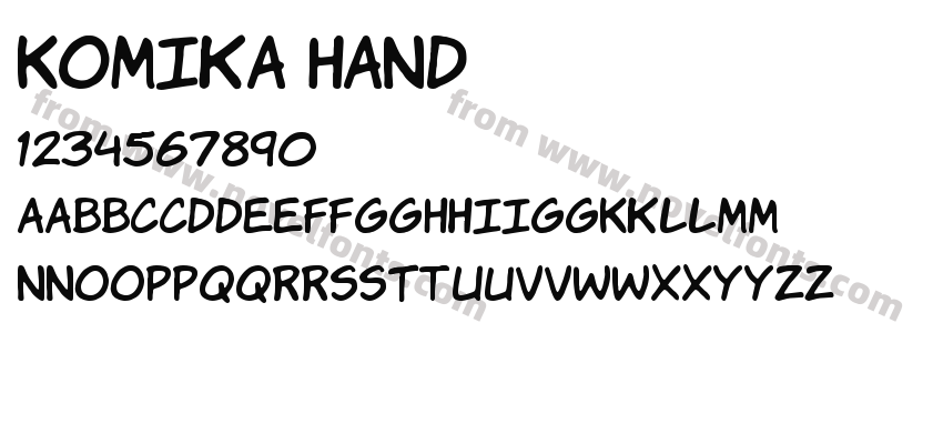 Komika HandPreview