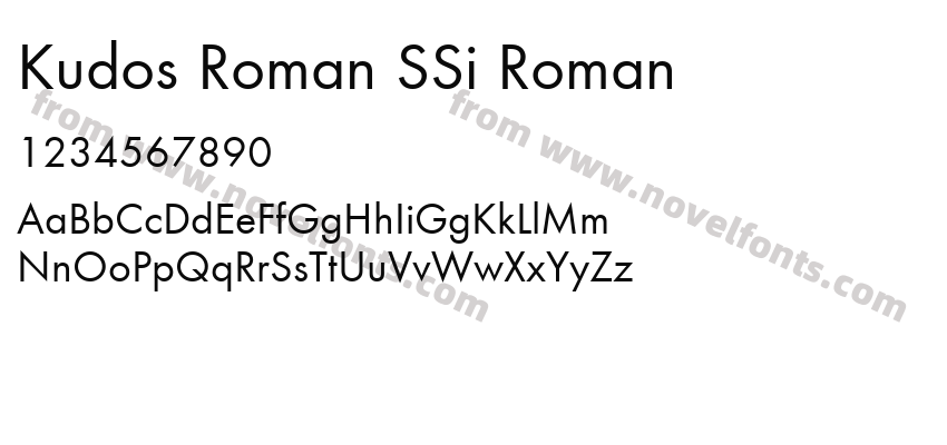 Kudos Roman SSi RomanPreview