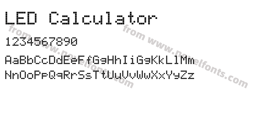 LED CalculatorPreview