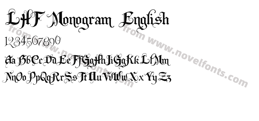 LHF Monogram EnglishPreview