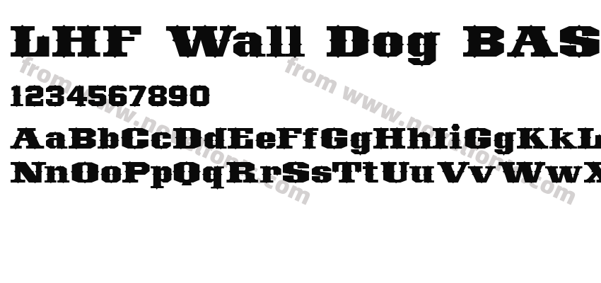 LHF Wall Dog BASEPreview