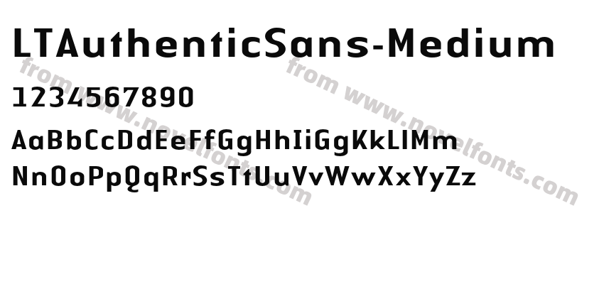 LTAuthenticSans-MediumPreview