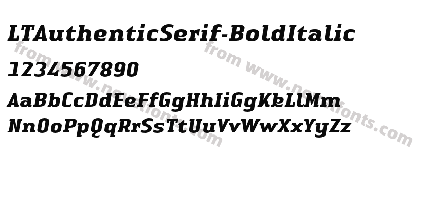 LTAuthenticSerif-BoldItalicPreview