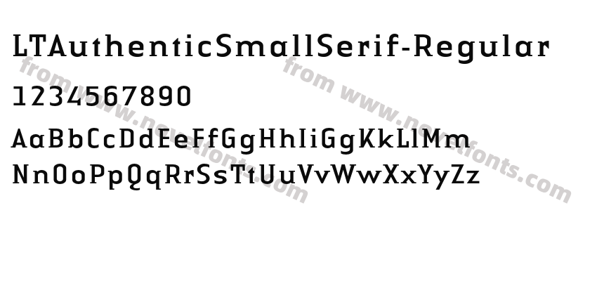 LTAuthenticSmallSerif-RegularPreview