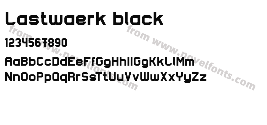 Lastwaerk blackPreview