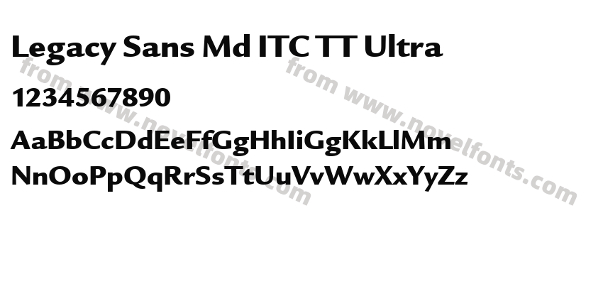 Legacy Sans Md ITC TT UltraPreview