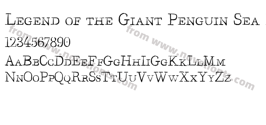 Legend of the Giant Penguin Sea MonsterPreview