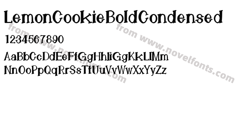 LemonCookieBoldCondensedPreview