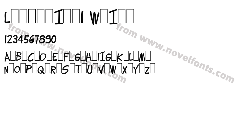 Lettering1 WeirdPreview