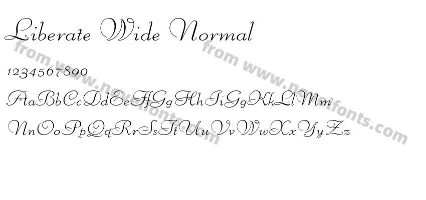 Liberate Wide NormalPreview