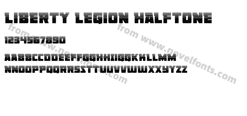 Liberty Legion HalftonePreview