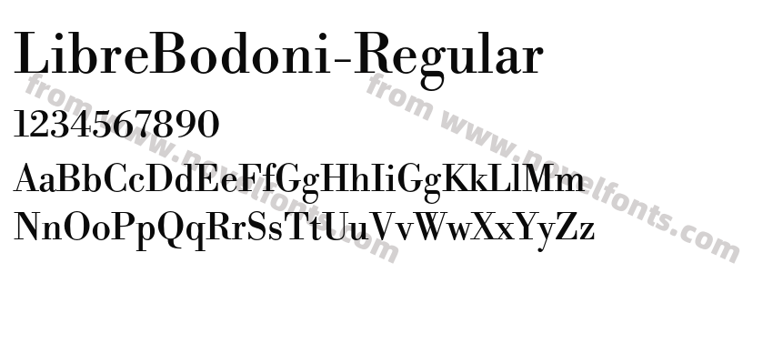 LibreBodoni-RegularPreview