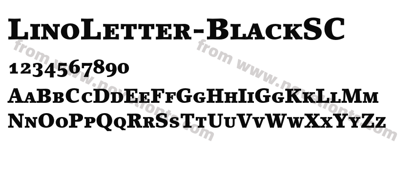 LinoLetter-BlackSCPreview