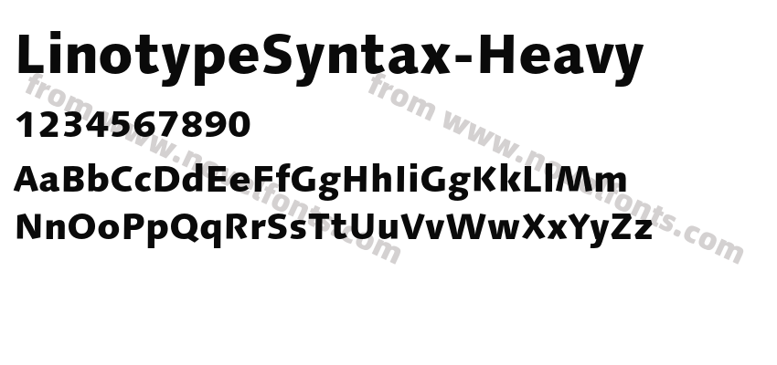 LinotypeSyntax-HeavyPreview