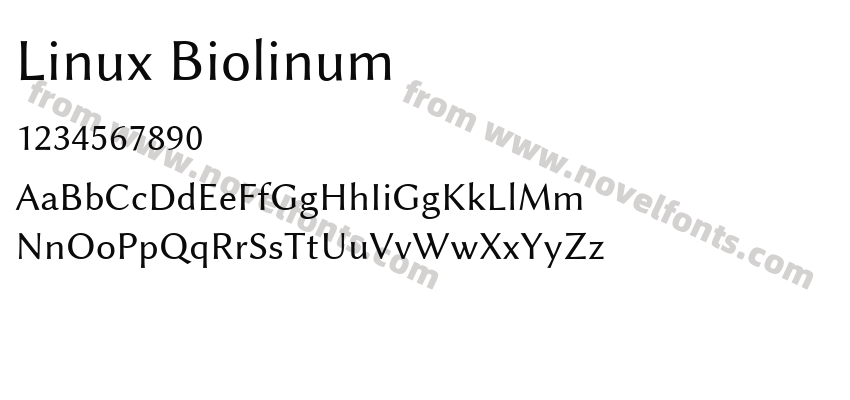 Linux BiolinumPreview