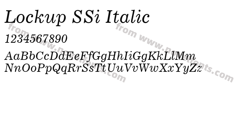 Lockup SSi ItalicPreview