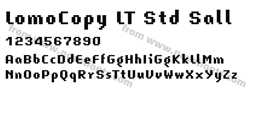 LomoCopy LT Std SallPreview