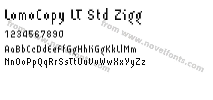LomoCopy LT Std ZiggPreview