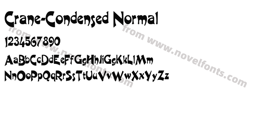 Crane-Condensed NormalPreview
