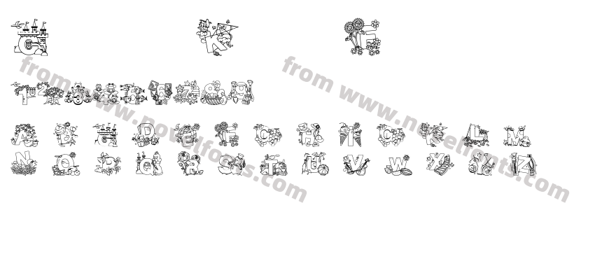 Crayola Kiddy FontPreview