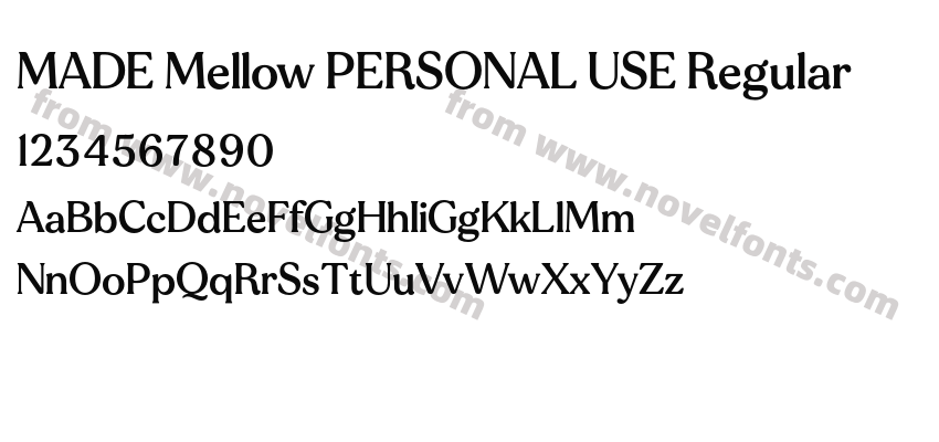 MADE Mellow PERSONAL USE RegularPreview
