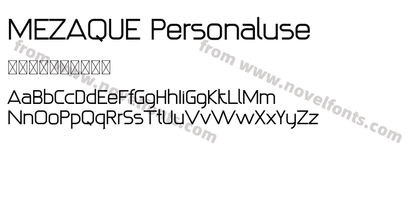 MEZAQUE PersonalusePreview