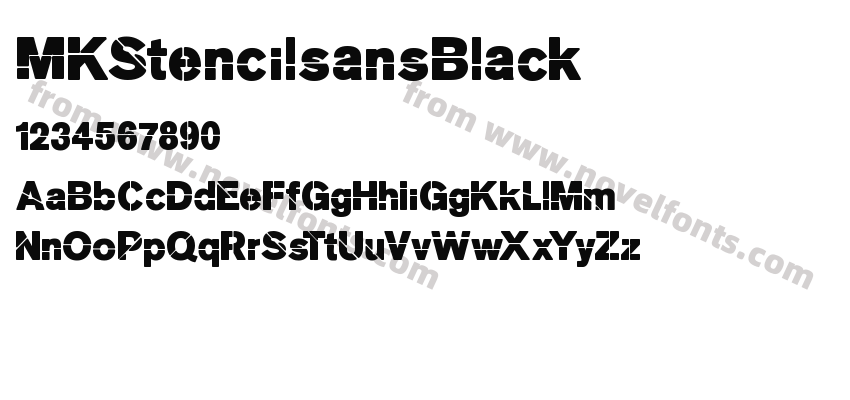 MKStencilsansBlackPreview