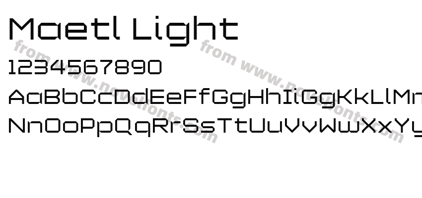 Maetl LightPreview