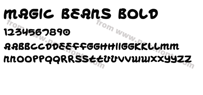 Magic Beans BoldPreview