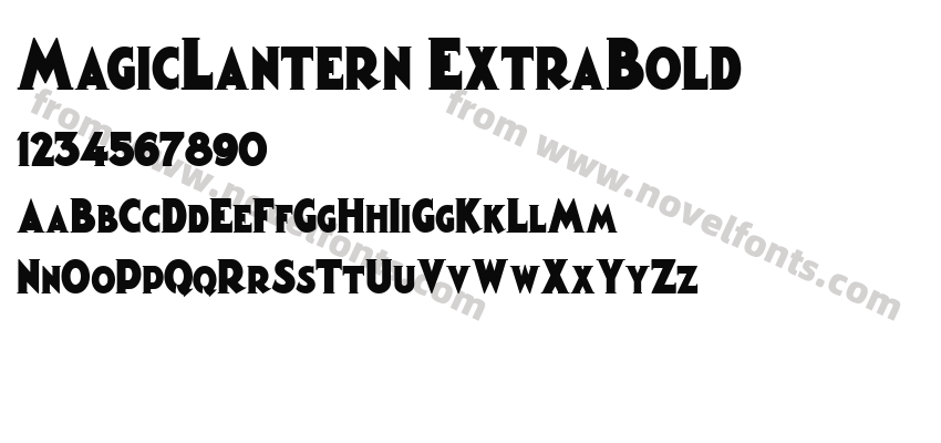MagicLantern ExtraBoldPreview