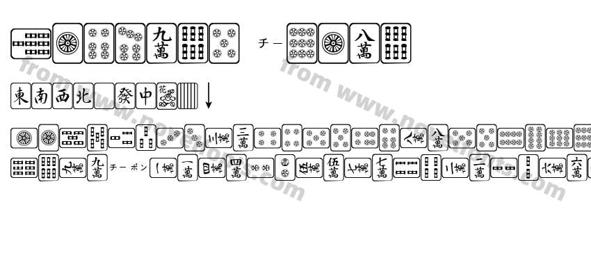 Mahjong PlainPreview