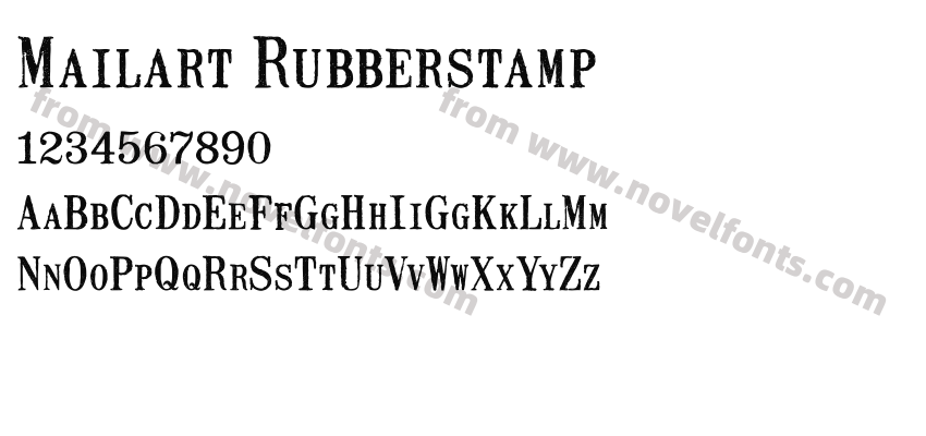 Mailart RubberstampPreview