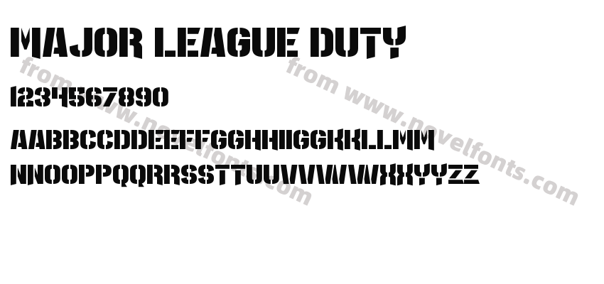 Major League DutyPreview