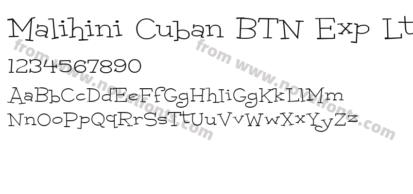 Malihini Cuban BTN Exp LtPreview