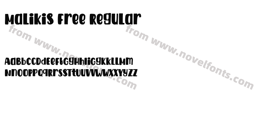 Malikis Free RegularPreview