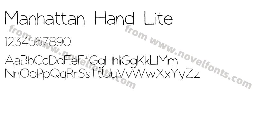 Manhattan Hand LitePreview