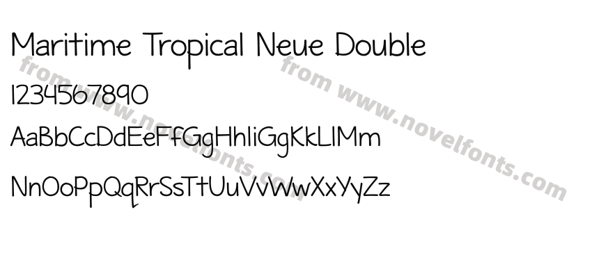 Maritime Tropical Neue DoublePreview