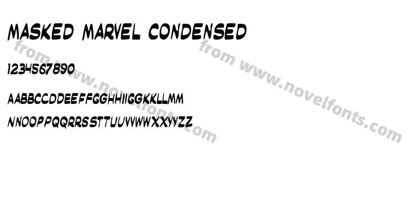 Masked Marvel CondensedPreview