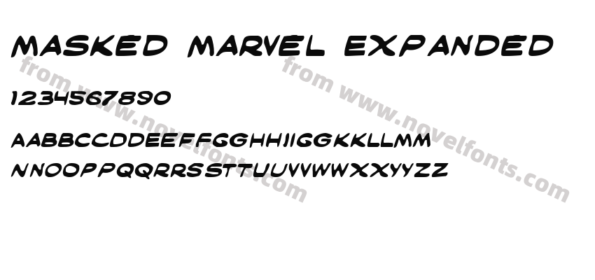 Masked Marvel ExpandedPreview