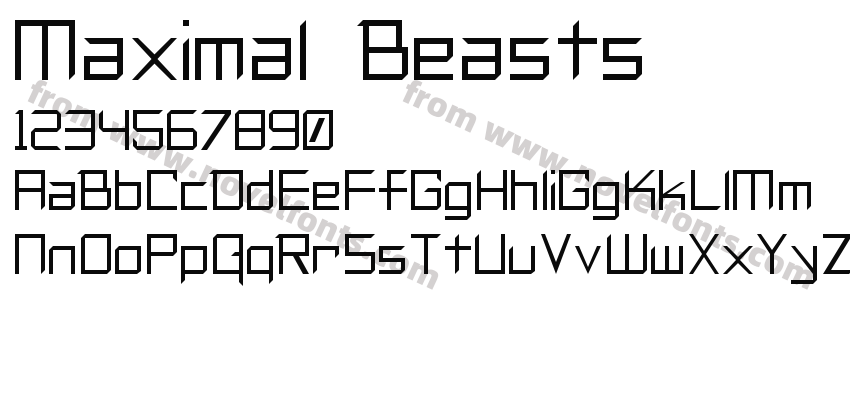 Maximal BeastsPreview