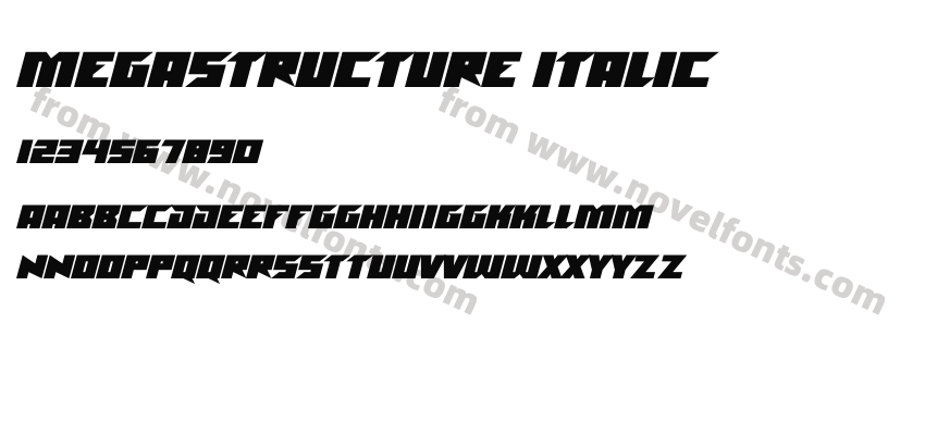 Megastructure ItalicPreview